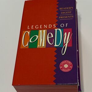 Legends of Comedy‎ Collector's Edition VHS Set Reader's Digest 1920s-60s